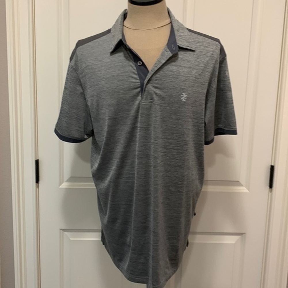 IZOD Mens Polo Golf Shirt with Cool FX  Large